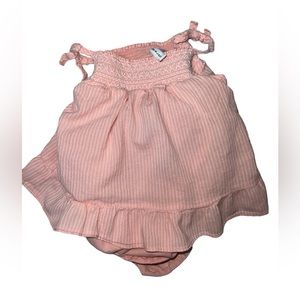 ☠️5/$20☠️ JANIE & JACK | BABYS LITTLE TANK TOP ROMPER 3-6 M